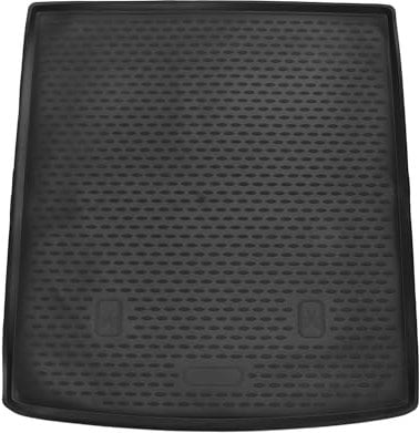 OMAC Kofferraummatte Kofferraumwanne kompatibel mit Seat Alhambra 2017-2021 Gummi TPE Schwarz