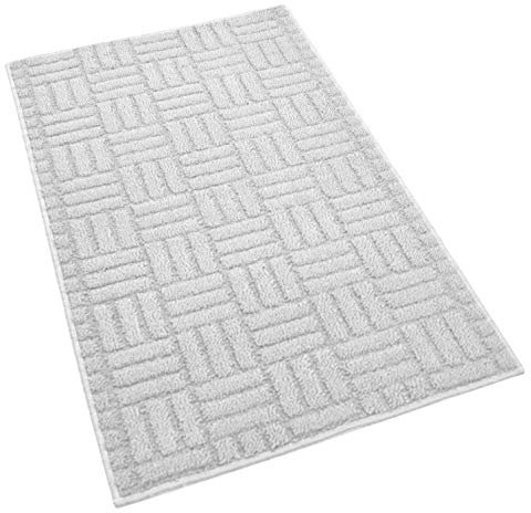 Lashuma Küchenmatte Narciso, Teppich Küche Grau, Größe: 50x80 cm, Küchenvorleger rutschhemmend
