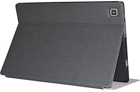Zshion Business Tablet Hülle für Teclast P20HD/Teclast M40, PU Leder Klappständer Flip Hülle Abdeckung für Teclast P20HD/M40 (Schwarz)