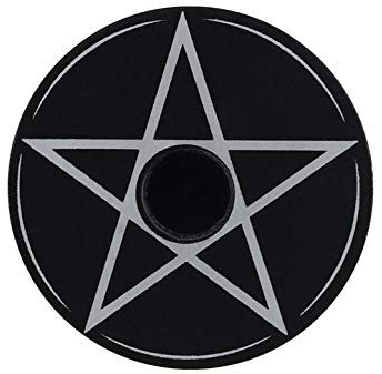 Spell Candler Halter Pentagram - Wunschkerzen, Hexe, Black Magic, Witchcraft(Ohne)