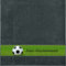 Manutextur Duschtuch mit Namen - personalisiert - Motiv Fußball 1 - viele Farben & Motive - Dusch-Handtuch - anthrazit - Größe 70x140 cm - persönliches Geschenk mit Wunsch-Motiv und Wunsch-Name