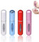 VEGCOO 4PCS Atomizador Perfume Recargable, Spray de Perfume Portátil, Mini Botella de Perfume con Ventana, Botella Vacío Pulverizador Viaje 5ml (D)