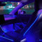 Nestour 2016-2020 Tesla Model 3 Y Neon-Innenbeleuchtung für Autos (Mittelkonsole+Armaturenbrett+Sitzrückseite+4 Fußleuchten) APP-gesteuerte LED-Leuchtstreifen mit Mehreren Szenen-Modi im RGB-Farbraum