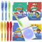 BONNYCO Penna Invisibile e Taccuino 8 Pezzi Super Eroi Gadget Compleanno Bambini Regalini Fine Festa Compleanno Regalino Fine Festa | Giocattoli Pignatta Gadget Bambini Supereroi Scuola Bomboniere