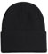 ANEWISH Unisex Warme Beanie Strickmütze,Wintermütze für Damen und Herren,Feinstrick Mütze,Doppelt Gestrickt Bunte Hüte - Schwarz