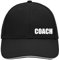 Huuraa Cappy Mütze Coach Training Geschenk Black/Light Grey Coach Präsent