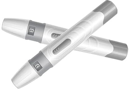 Stechhilfe Lancing Stift zur Blutentnahme für Diabetiker Diabetes Selbstkontrolle Blutzuckermessung Piekser Blut