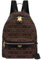 MOSCHINO Rucksack Couture Allover Logo braun, braun, b32xp19 (dal taschino frontale)xh37cm