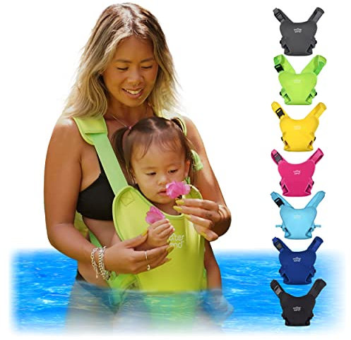 Babytragetücher - Innovativer Tragesitz für Wasser und Land - Wasserdichter Brustgurt für Kleinkinder mit verstellbaren Gurten, leichter Tragesitz für Pool und Strand