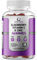 Elderberry Vitamin C & Zinc + Iron Gummy 1000 IU – 60 Vegetarian Multivitamin Chewable Gummies for Kids & Adults | for Skin & Immune System Booster| Nutrition | Mixed Berry Flavour