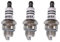 BOOSTI 3x Zündkerze L7T für Husqvarna 36 41 50 51 55 136 141 137 142 235 236 240 61 268 272 Xp 345 350 351 353 Kettensäge Ersetzt NGK BPMR7A Bosch WSR6F