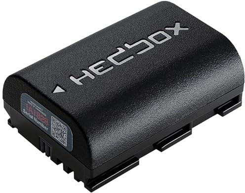 Hedbox HED-LPE6H 2400mAh/17.8Wh High Capacity Battery for Canon PowerShot G7X Mark II