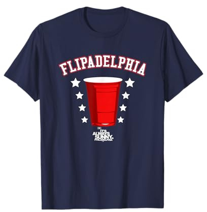 It's Always Sunny In Philadelphia Big Chest Text Logo T-Shirt