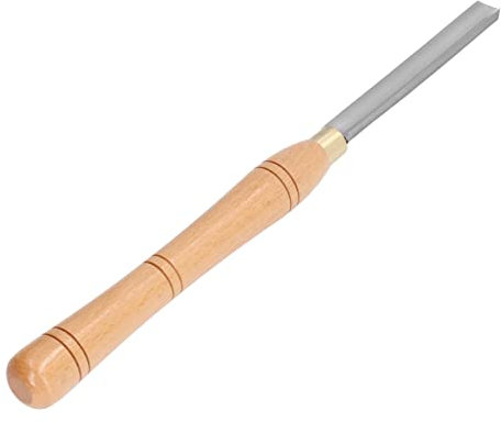 Gearwell Drechselmeißel mit Buchengriff, HSS-Drehmeißel mit mittlerer Innenbogenklinge für Holzbearbeitung