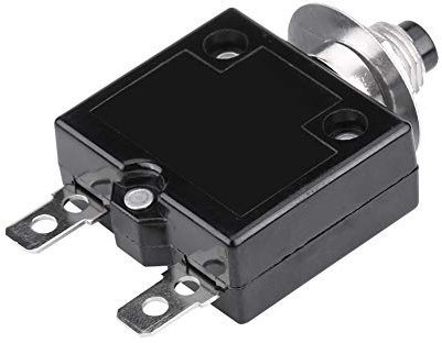 Disjoncteur Thermique à Réinitialisation Manuelle, Protecteur de Surcharge pour Protection contre les Surintensités, Disponible en Capacités 5A, 8A, 10A, 15A, 18A, 20A, 30A (8A)