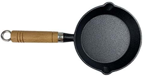 OQHAIR Mini Sartén Sartén De Hierro Fundido Sartén Antiadherente Sartén De Huevo 13 Cm Tortilla De Tortilla Sándwich Parrilla Sartén Sartén De Desayuno Utensilios De Cocina Antiadherentes