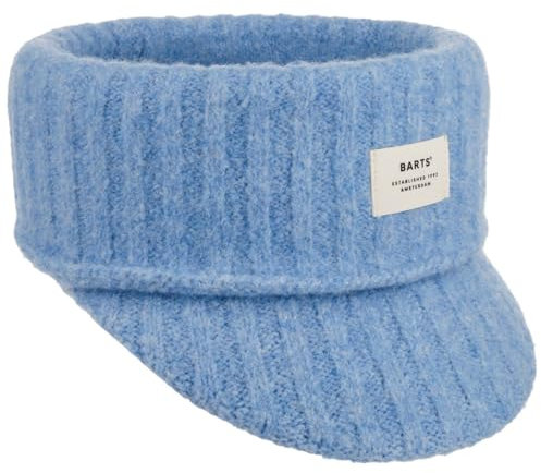 Barts Donga Visor Strickvisor Damen - Hinten geschlossen, mit Schirm Herbst Sommer Frühjahr Winter Frühling-Sommer Herbst-Winter - One Size blau