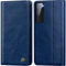 GUCASBE Handyhülle für Samsung Galaxy S20 FE Hülle Premium PU Lederhülle für Samsung S20 FE Wallet Flip Case mit Kartenfach Standfunktion RFID Schutzhülle Klapphülle für Galaxy S20 FE, Blau