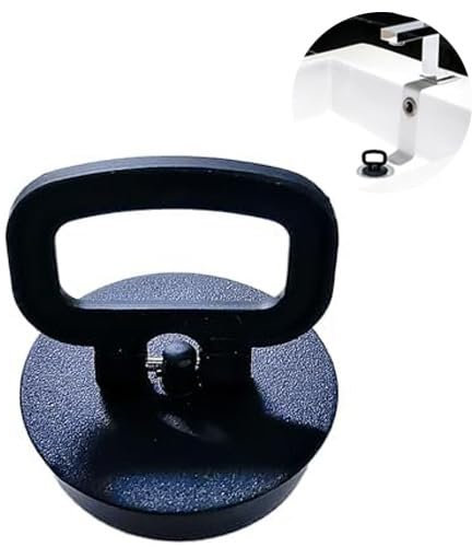 Tomario Silicone Sink Bath Plug with Handle, Pedestal Bathroom Sink Plug for Kitchen Bath Sink Drain Stopper Plug (1 3/4 Inch, Drain Plug Size Between 42 to 45.5 mm)