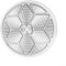 Stainless Steel Round Steamer Rack Tray Cooking Steam Plate for Pressure Cooker Stockpot Pan(39cm)