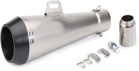 Auspuffrohr Für Roller Motocross Dirt Bike Moto 300cc 600cc 1000cc 51MM Motorrad Auspuffrohr Flucht Rohr Schalldämpfer Slip Auf Auspuffanlage Auspuff(2)