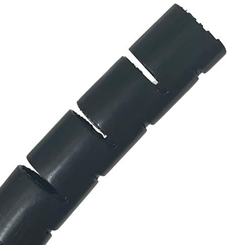 EzySup wire tidy tube,16mm-1.5m,cable management sleeve for TV,PC,Computer,White