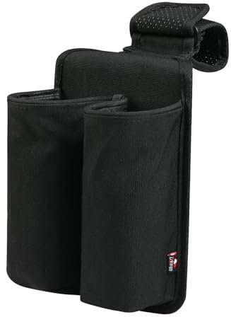 Lateral Microphone Storage Bag for JBL PARTYBOX,Bluetooth Microphone Box Portable Travel Carrying Microphone Case,Portable Side Microphone Organizer Bag