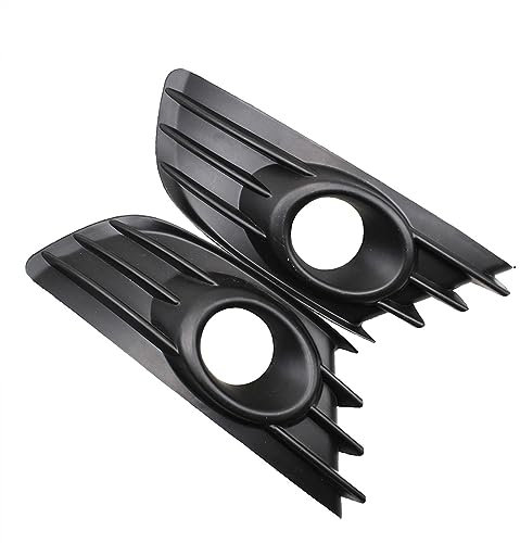 Kühlergrill für Nebelscheinwerfer 1 Paar Front Nebel Lampe Kühlergrill für Citroen C4 2004-2008 Rechts Und Links Licht Abdeckung Nebel Lampe Kühlergrill