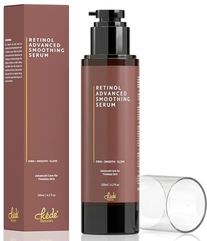 1% Retinol Serum for Face & Neck– 120ml Anti Aging Retinol Serum for Wrinkle & Fine Lines – Skin Renewal, Firming & Brightening with Niacinamide, Vitamin E & Botanicals for Men and Women