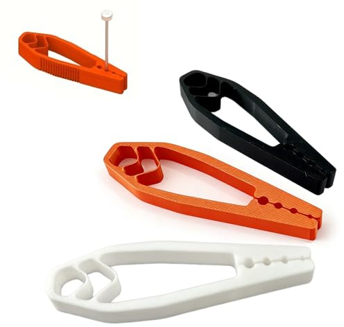 Nail Holder Set, Portable Screw Fixing Tools and Plastic Pliers, Nail-Holding Clamp for Woodworking DIY, Finger Protection, 3 Pieces