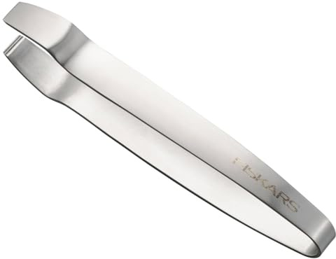 Fiskars Functional Form Grätenzange, Fischzange zum Entfernen von Gräten | Präzise Spitze, Edelstahl, Grau, 1079962