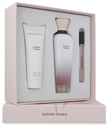 Adolfo Dominguez Jazmin Tonka Eau de Parfum, 120 ml, Set für Damen