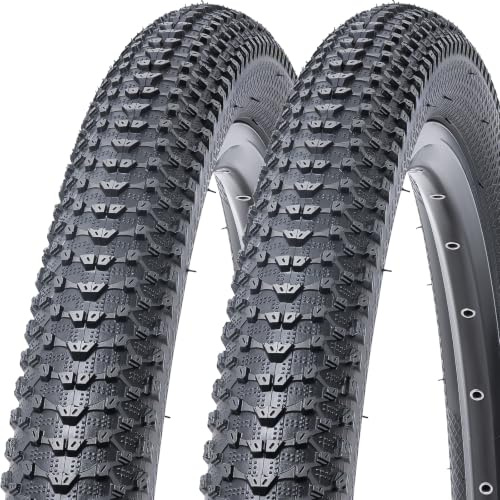 MetersGod 2Pcs 26x1.95 Fahrradreifen 26 Zoll Reifen 26 x 1.95 Fahrradmantel 53-559 kompatibel Mountain/MTB/Off-Road 26x195 Faltbar Fahrradreifen