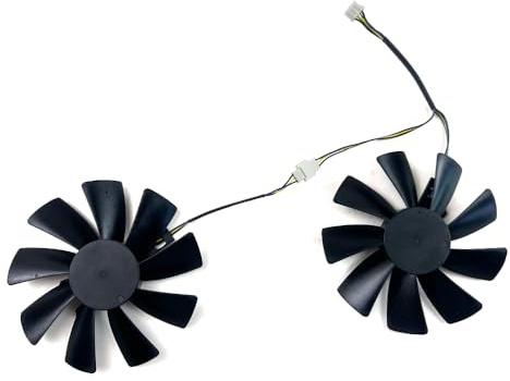 LIYANYG Für Lüfter 100mm 4pin RTX3070 GPU Fan Für Manli für PNY für für GeForce für Uprising Dual Grafikkarte Kühler