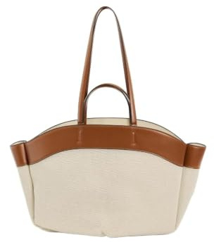 FSLXZPKJ Stilvolle Tragetasche Aus Segeltuch Und Leder – Geräumige Schultertasche Mit Taschen for Den Täglichen Gebrauch