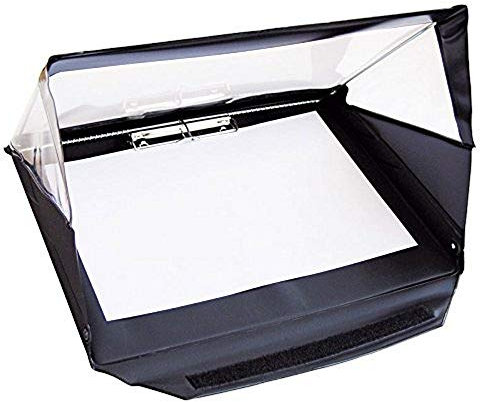 WeatherWriter WA4L/BK Klemmbrett, A4, Querformat, Schwarz