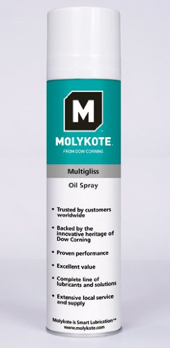 Molykote tmmos400 – multigliss Oil Spray Gleitmittel, grün/weiß, 400 ml
