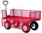 LiftMate Heavy Duty Garden Trolley with Folding Sides, 350kg Capacity, Large & Lightweight Cart, Garden Trolley on Wheels Heavy Duty