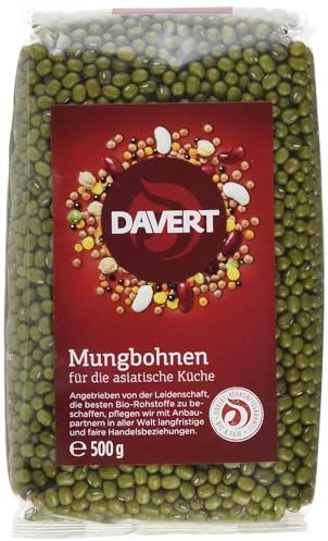 Davert Mühle, Mungbohnen grün, 500g