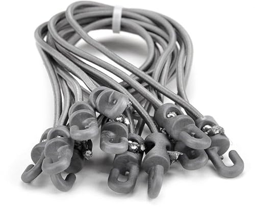 Riggatec Spannfix 4mm silbergrau 20cm 10 Stk.