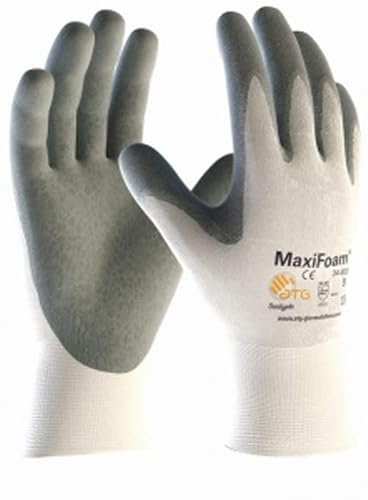 ATG MaxiFoam Nylon Strickhandschuhe / Montagehandschuhe 34-800 Größe S(7)