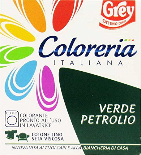 8 x COLORERIA ITALIANA Cotone Verde Petrolio