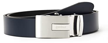 Atelier GARDEUR Herren Herrengürtel Gürtel, Blau (Marine 68), 115 cm