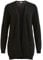 Vila Damen Viril L/S Open Knit Cardigan-noos Strickjacke, Schwarz (Black), S