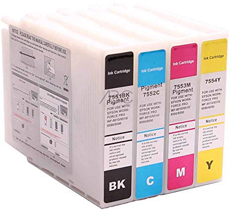 Set 4x Nachfüllflasche kompatibel für Epson EcoTank ET-14000 ET-2500 ET-2550 ET-2600 ET-2650 ET-4500 L100 L110 L1300 L200 L210 L300 L310 L350 L355 L361 L365 L380 L382 L385 von ABC