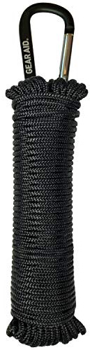 GearAid 80680 Unisex – Erwachsene Paracord 325 Seile, schwarz, 15 m