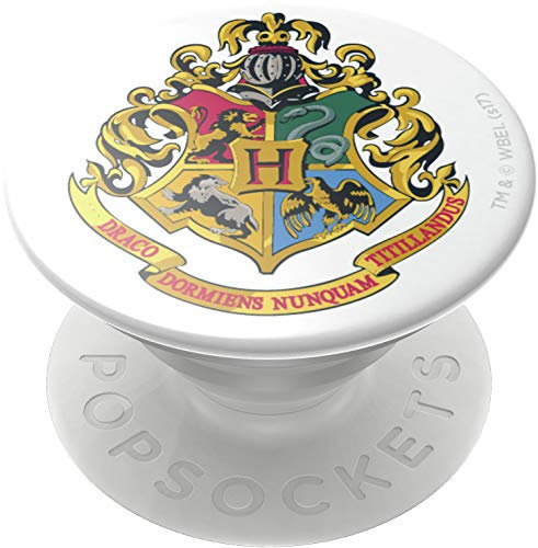 PopSockets PopGrip - Ausziehbarer Sockel und Griff für Smartphones und Tablets mit einem Austauschbarem Top - Hogwarts