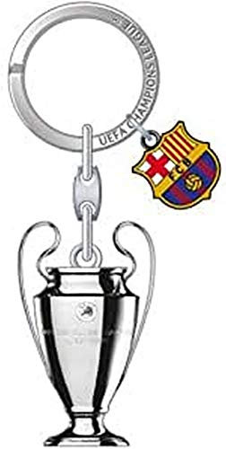 UEFA Champions League Barcelona Porte-clés en métal 9 cm