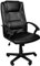 MT MALATEC Bürostuhl Chefsessel Verstellbar Tilt Funktion Kunstleder Schwarz 8982
