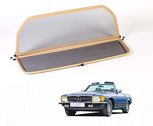 Tief Tech Windschott für Mercedes SL R107 (Nur für 2-Sitzer) | 1971-1989 | Windabweiser